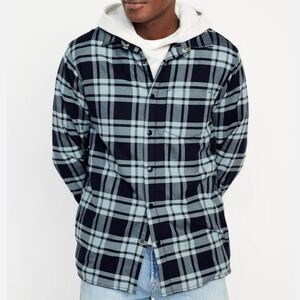 NWT: Old Navy Men’s Plaid Shacket - Size XL